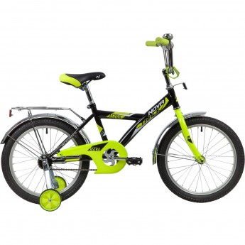 Детский велосипед NOVATRACK ASTRA 18” чёрный
