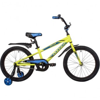 Детский велосипед NOVATRACK DODGER 20" зеленый