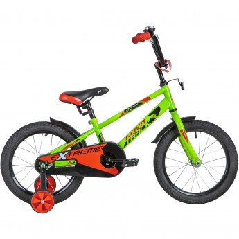 Детский велосипед NOVATRACK EXTREME 16” зелёный