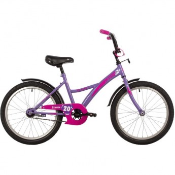 Детский велосипед NOVATRACK STRIKE 20" фиолетовый
