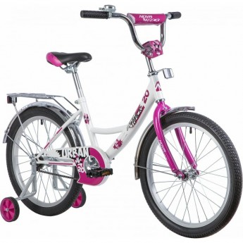 Детский велосипед NOVATRACK URBAN 20" белый, 2024