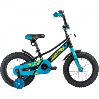 Детский велосипед NOVATRACK VALIANT 14” чёрный