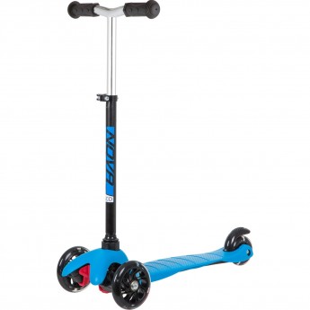 Кикборд NOVATRACK DISCO-KIDS BASIC синий металлик