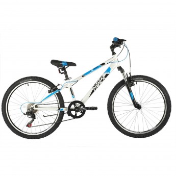 Подростковый велосипед NOVATRACK 24" EXTREME стальная рама 12" белый