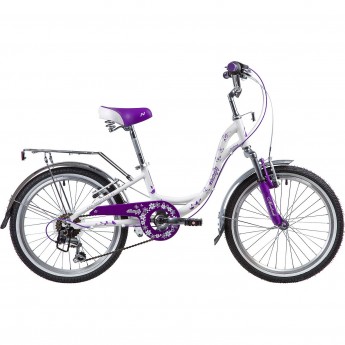 Подростковый велосипед NOVATRACK BUTTERFLY 20" фиолетовый Подростковый велосипед NOVATRACK BUTTERFLY 20" фиолетовый