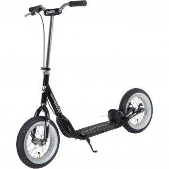 Самокат NOVATRACK STAMP N4 12" черный