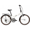 Складной велосипед NOVATRACK VORTEX 20" белый 20AFV.VORTEX.WT4