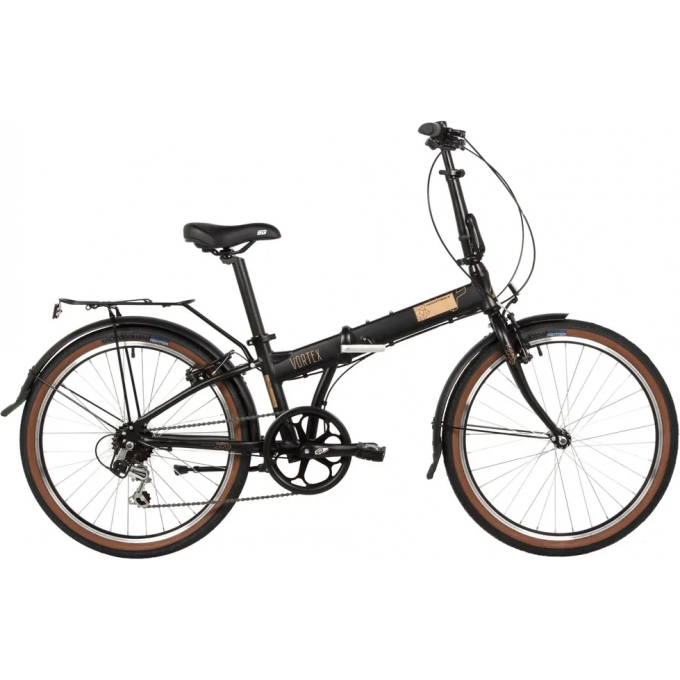 Складной велосипед NOVATRACK VORTEX 20" черный 20AFV.VORTEX.BK4