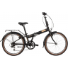 Складной велосипед NOVATRACK VORTEX 20" черный 20AFV.VORTEX.BK4
