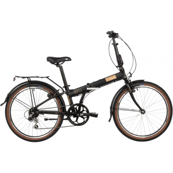 Складной велосипед NOVATRACK VORTEX 20" черный, стальная вилка Складной велосипед NOVATRACK VORTEX 20" черный, стальная вилка