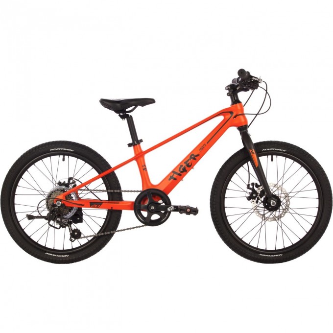 Велосипед NOVATRACK 20" TIGER, оранжевый 20MHD.TIGER.OR4
